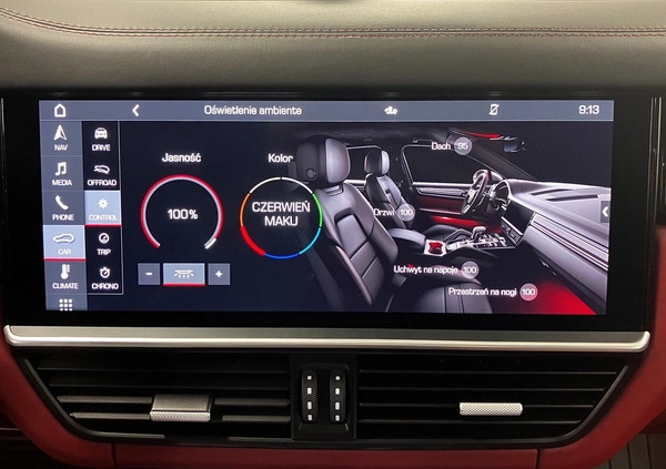Porsche Cayenne cena 399000 przebieg: 74921, rok produkcji 2019 z Goniądz małe 781